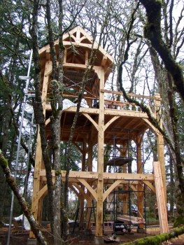 Not your childhood treehouse, eh?